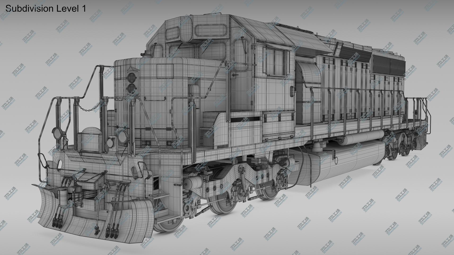 images/goods_img/2021040233/3D model Locomotive SD40-2 CN/5.jpg